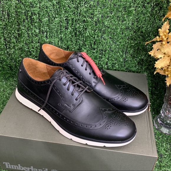 MEN'S WALLINGFORD BROGUE OXFORD SHOES TIMBERLAND - Picture 2 of 12